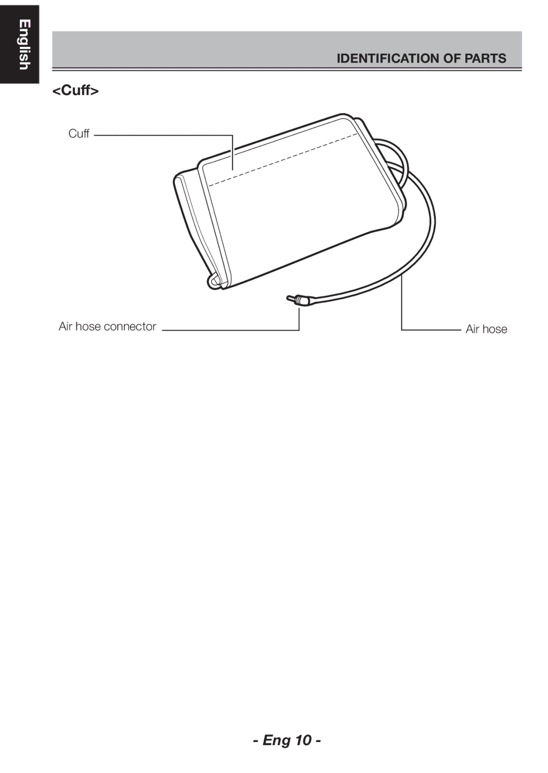 Citizen CH-461C instruction manual Cuff 