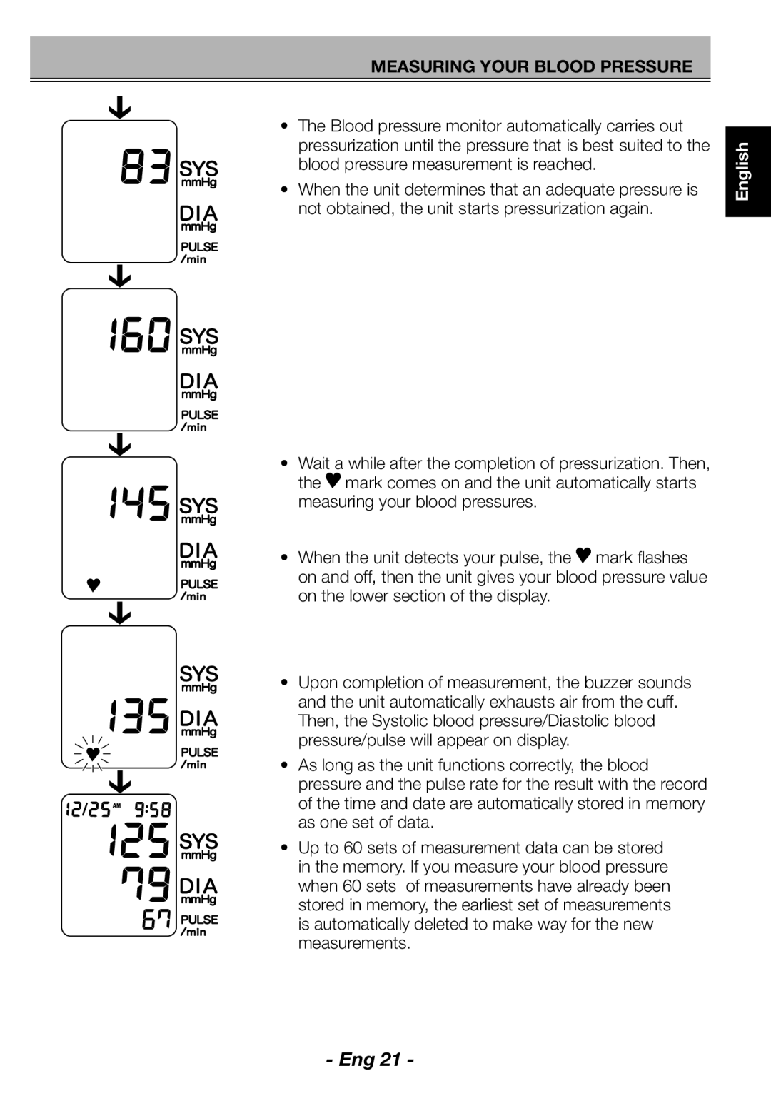 Citizen CH-462E instruction manual Eng 