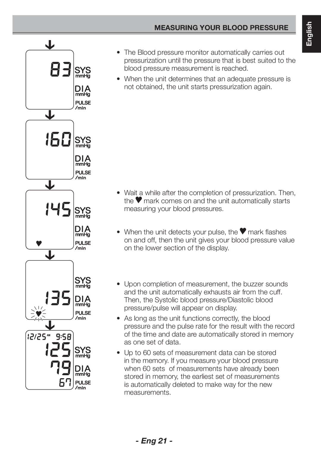 Citizen CH-463E instruction manual Eng 