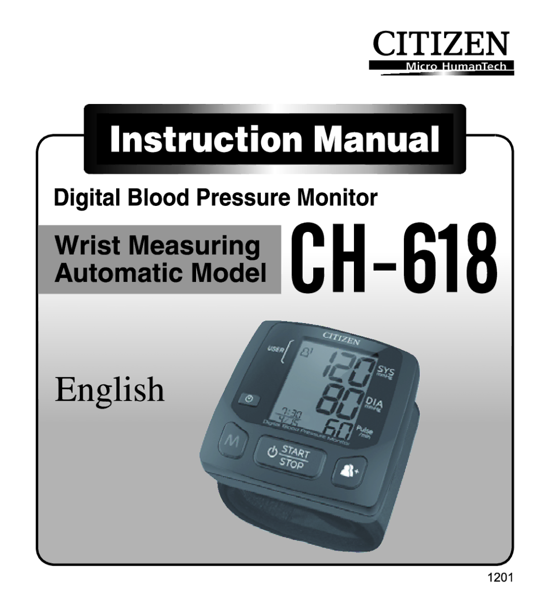 Citizen CH-618 manual 