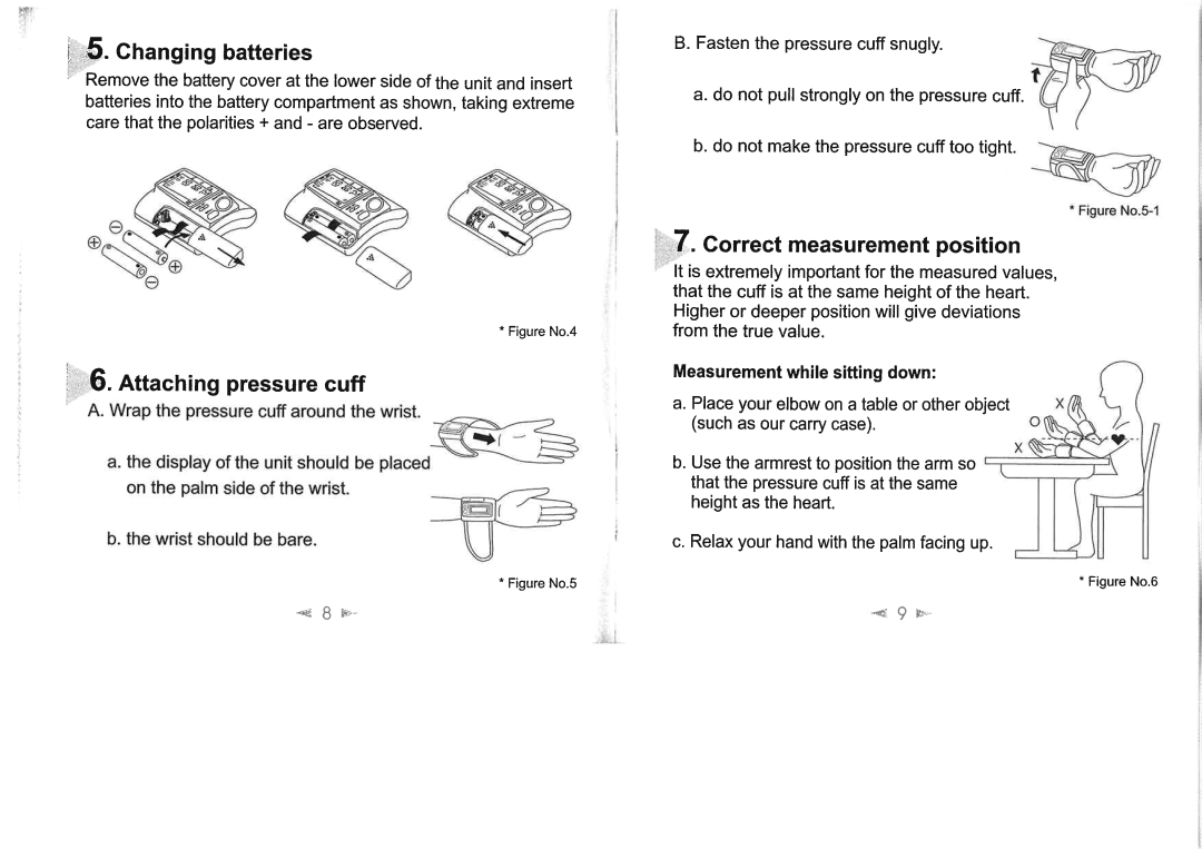 Citizen CH606 manual 