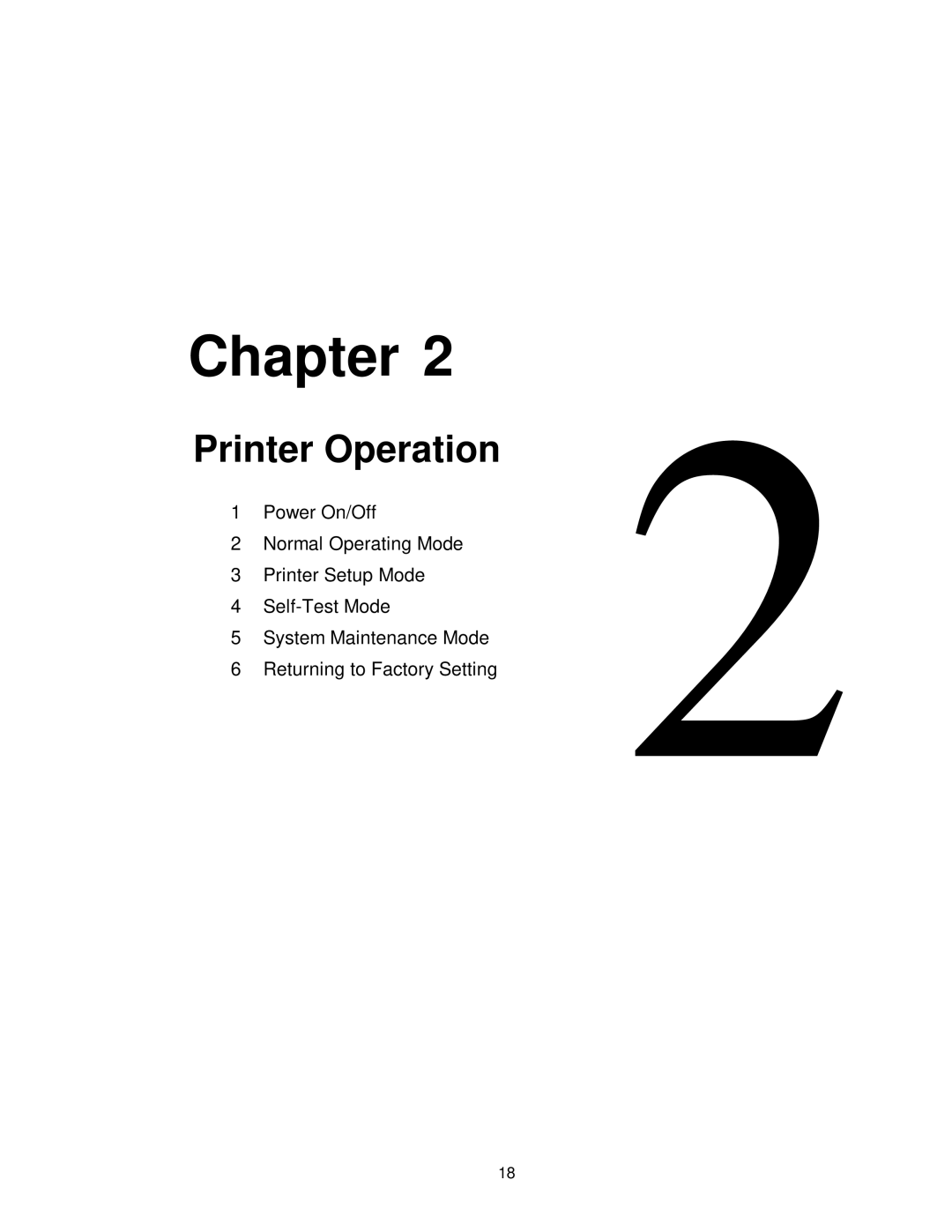 Citizen CLP-7401, CLP-7001, CLP-7002 user manual Printer Operation 