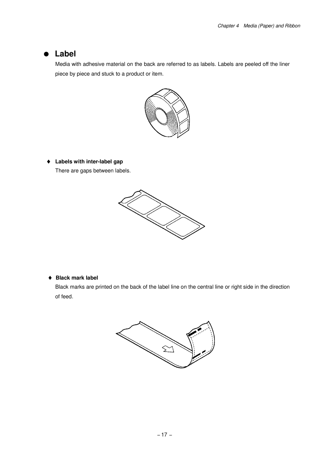 Citizen CLP-9001, CLP-9301 user manual Label 