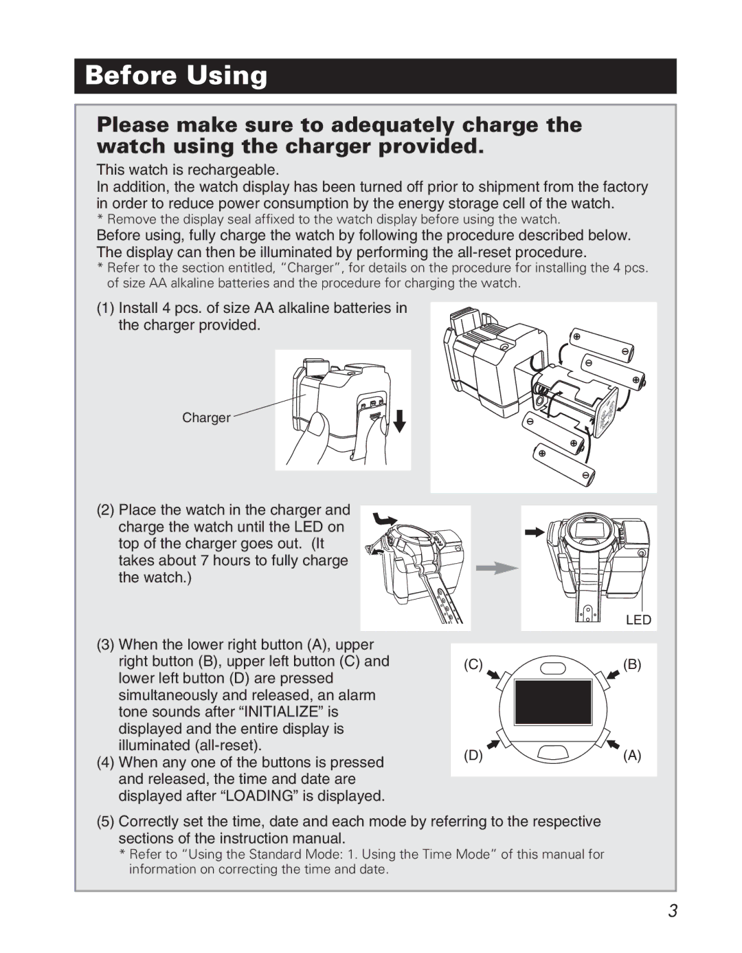 Citizen D710/D716 instruction manual Before Using, English English English English 