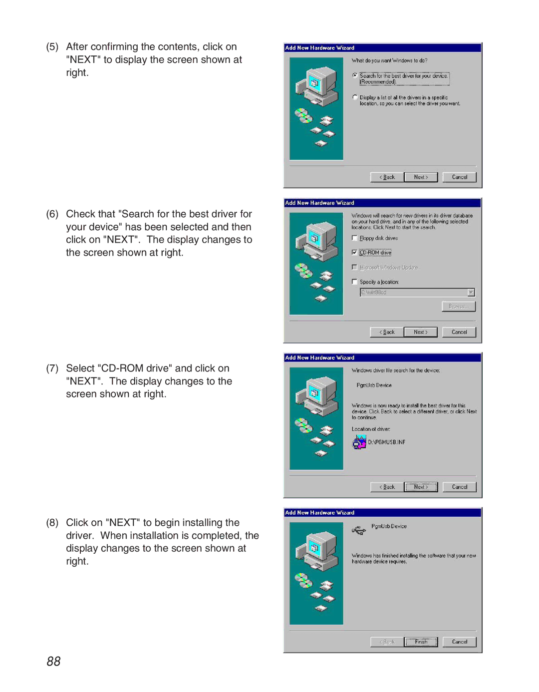 Citizen D710/D716 instruction manual 