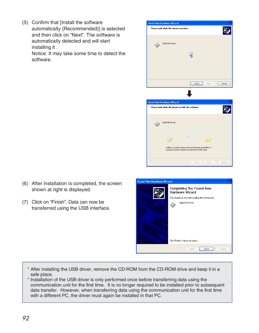 Citizen D710/D716 instruction manual 