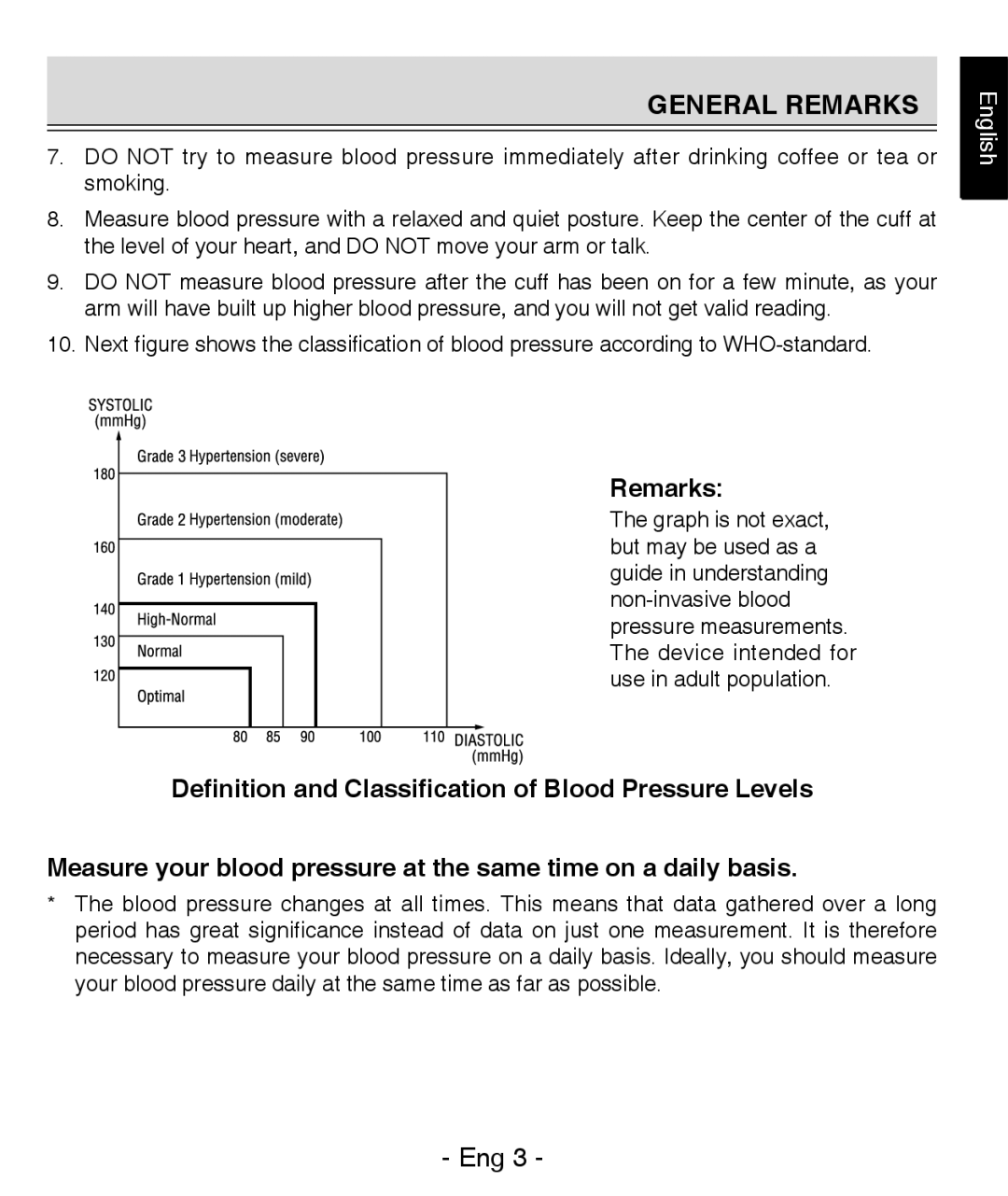 Citizen REF CH-437C instruction manual General Remarks 