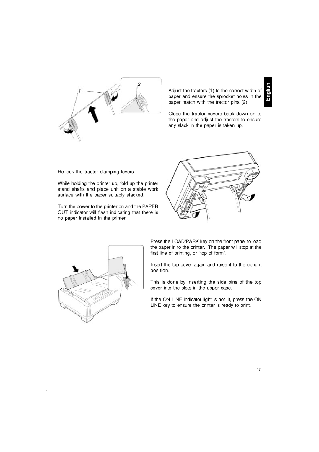 Citizen Systems 500 user manual English 