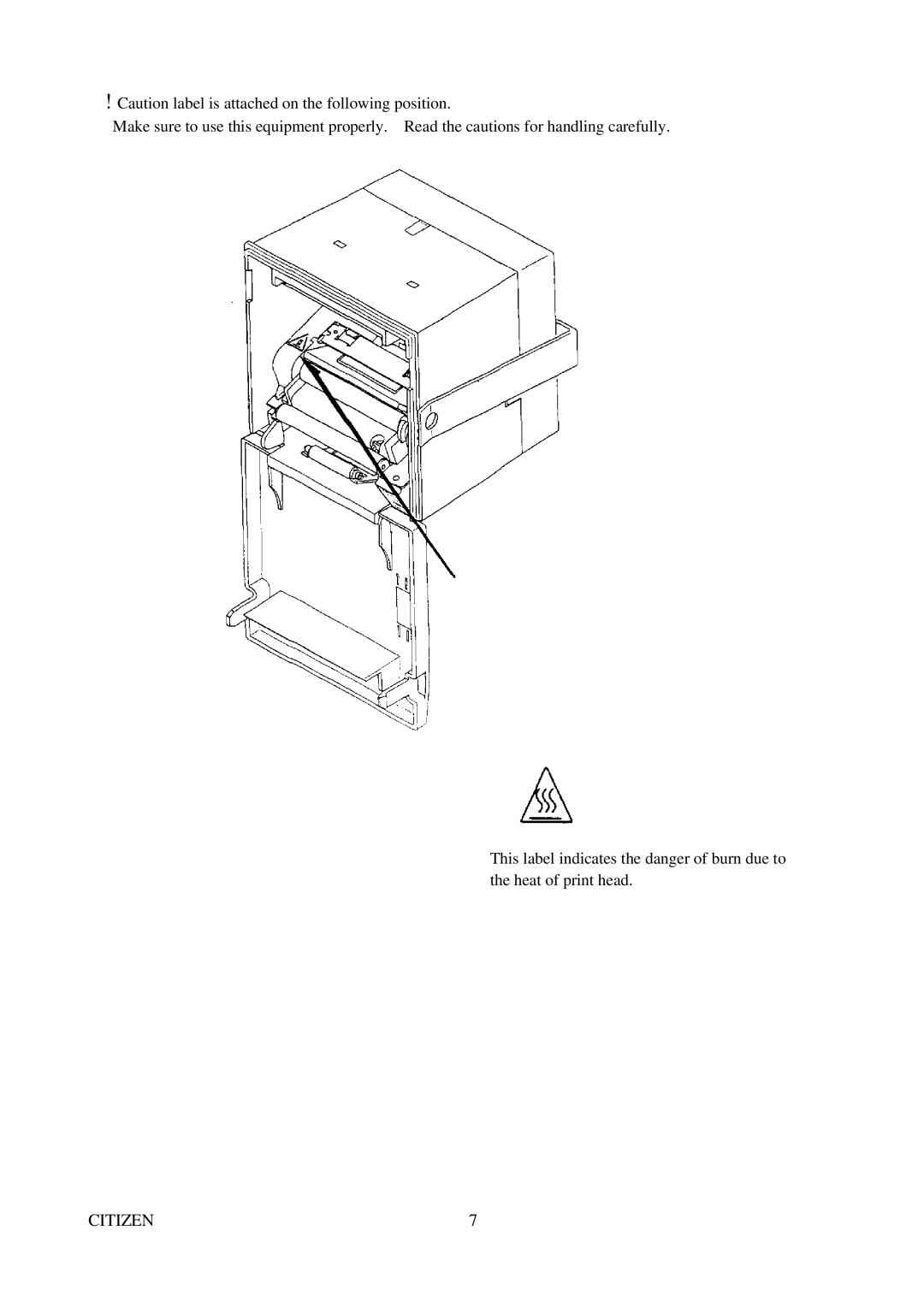 Citizen Systems CBM-291 user manual Citizen 