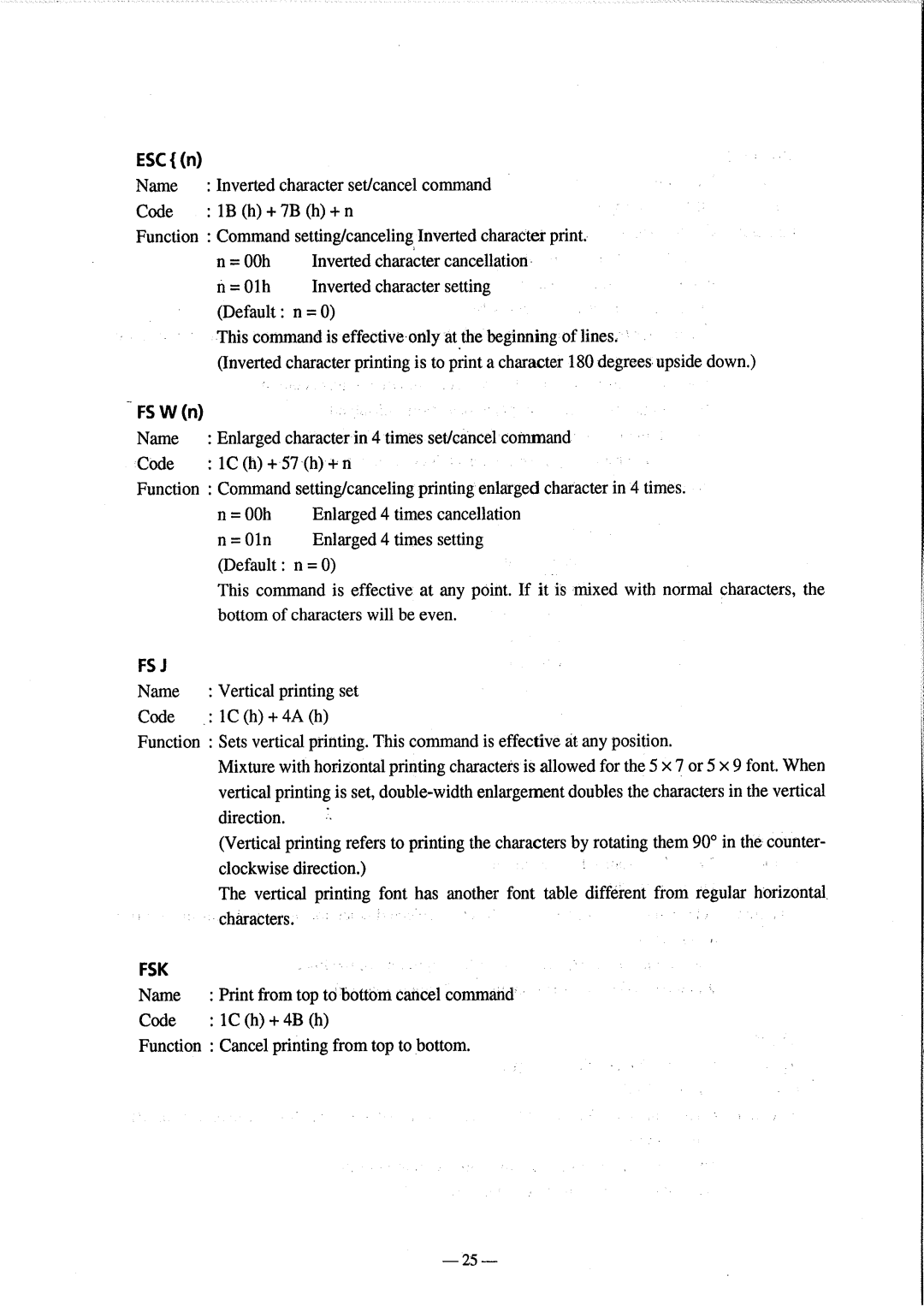 Citizen Systems CBM-810 manual 