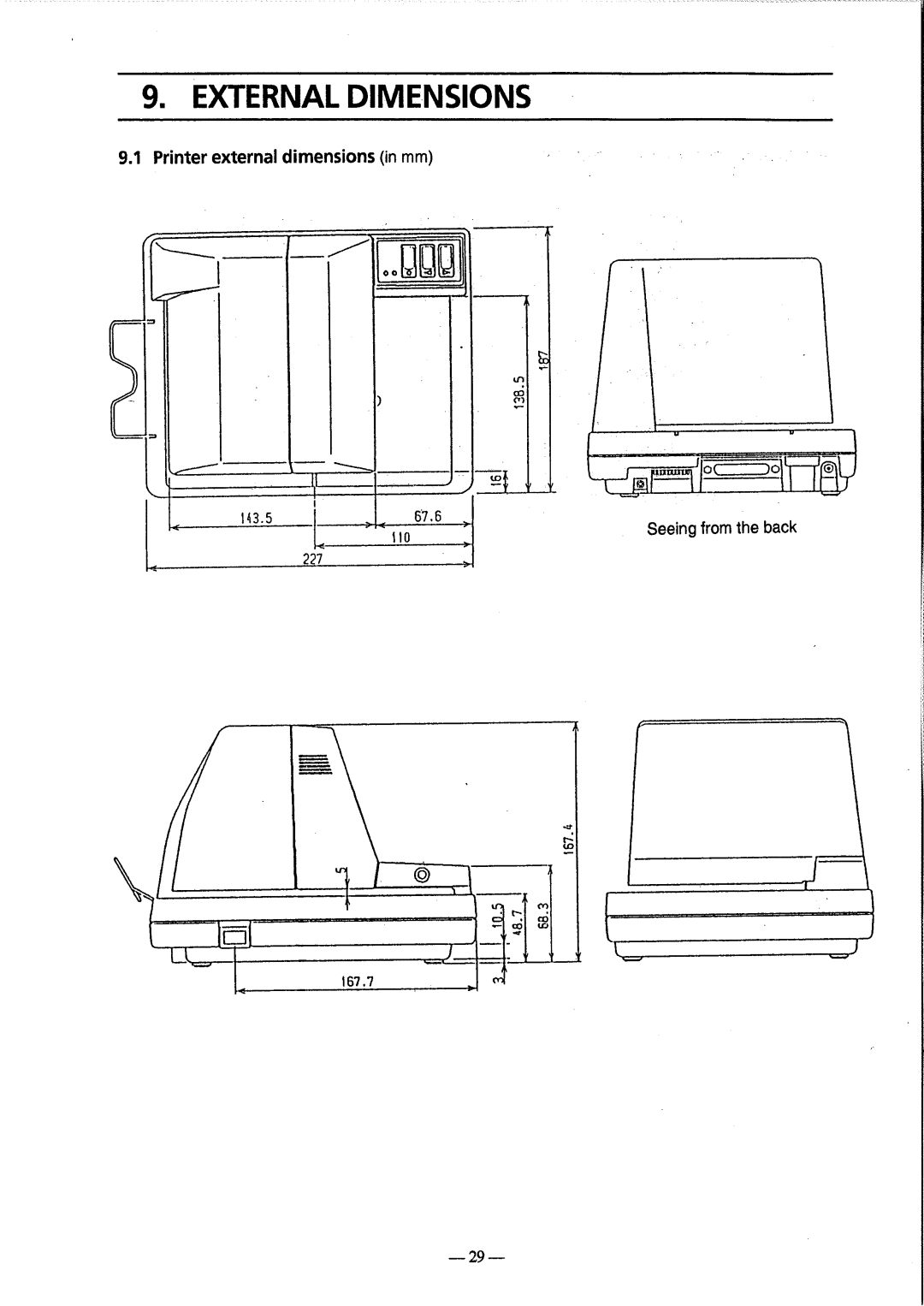 Citizen Systems CBM-810 manual 