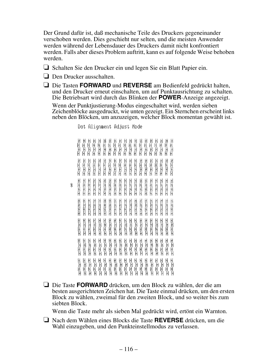 Citizen Systems CBM-820 manual 