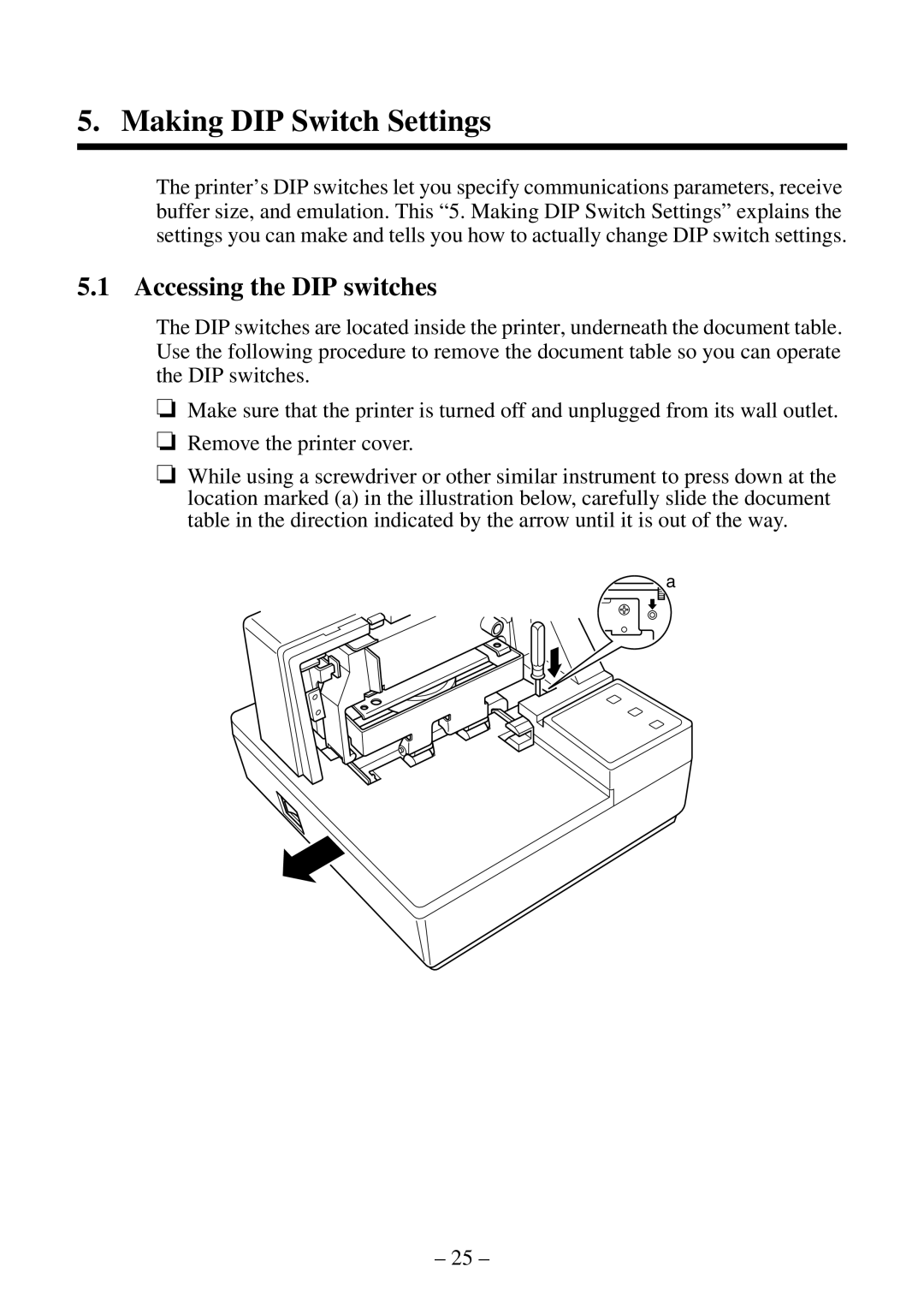 Citizen Systems CBM-820 manual 