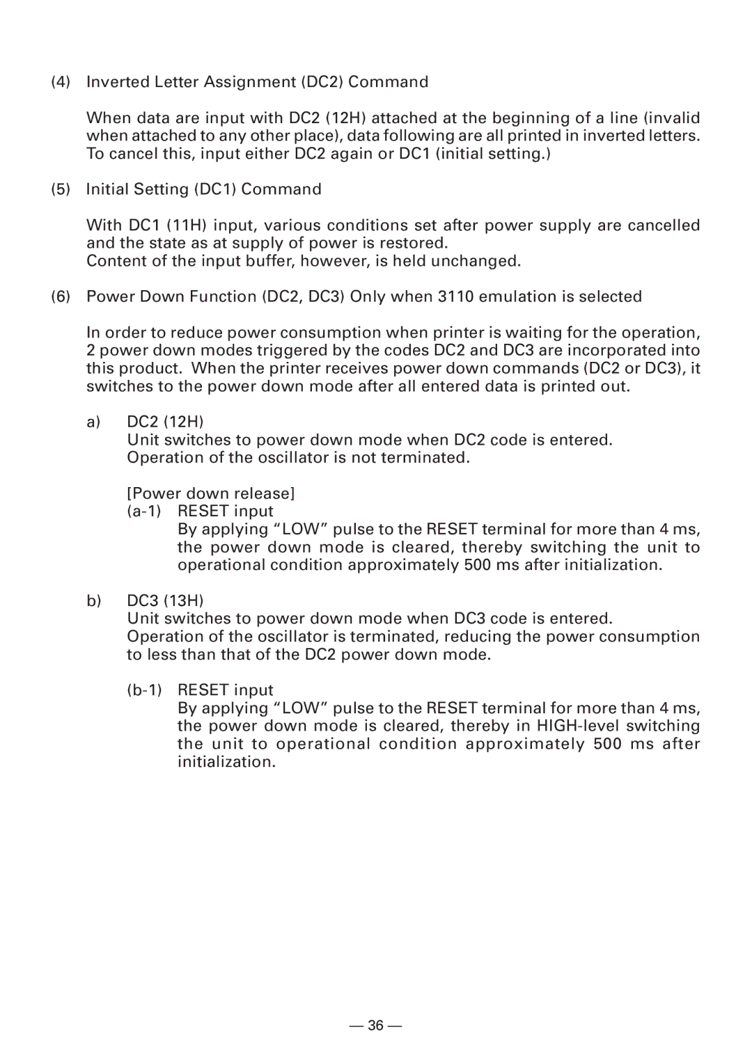 Citizen Systems CBM-910 Type II user manual 