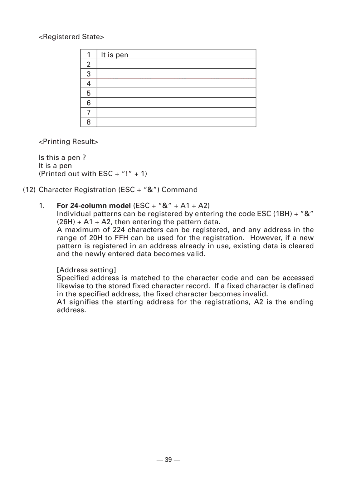 Citizen Systems CBM-910 manual 