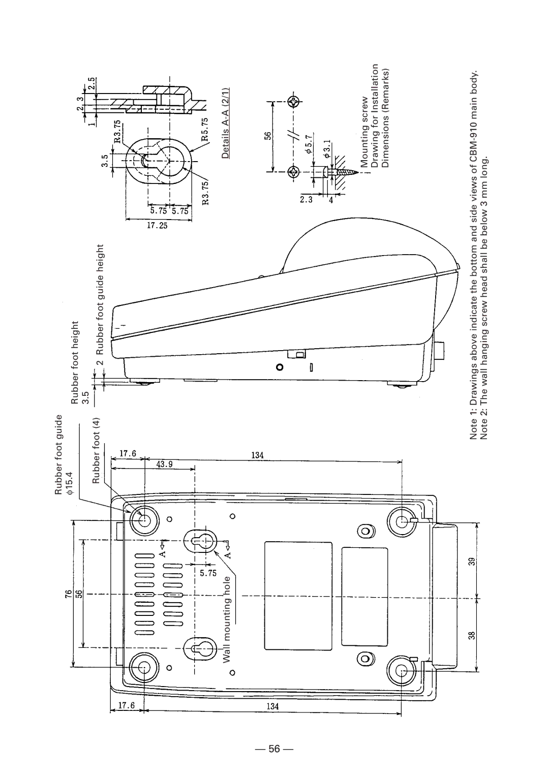 Citizen Systems CBM-910 manual 