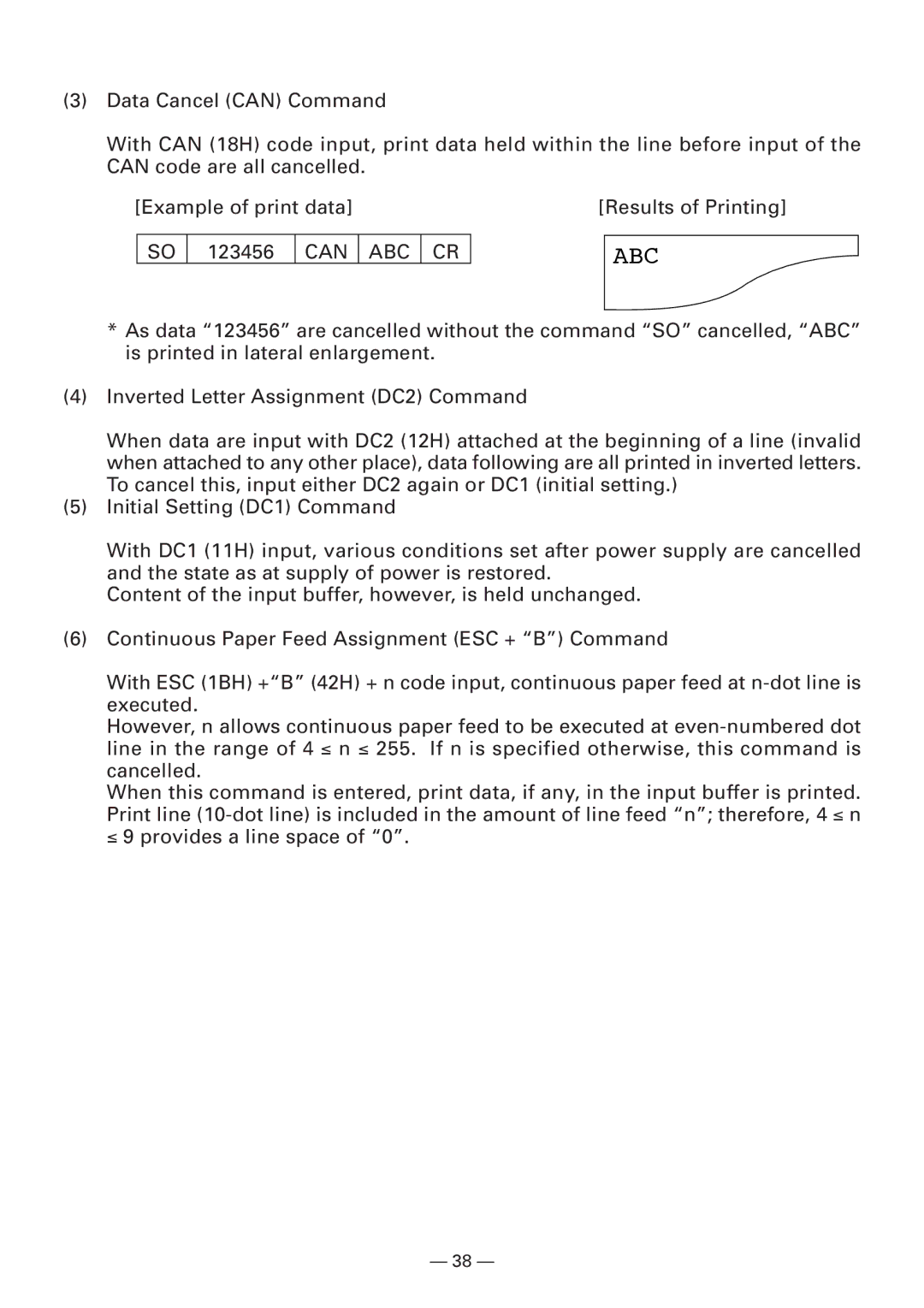 Citizen Systems CBM920II user manual Abc 