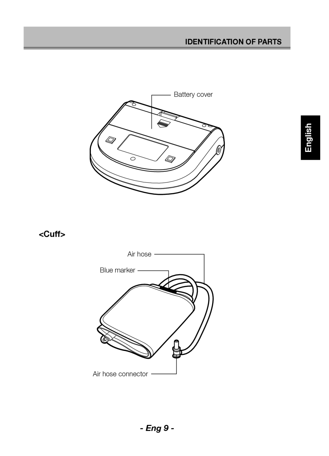 Citizen Systems CH-432BS instruction manual Cuff 