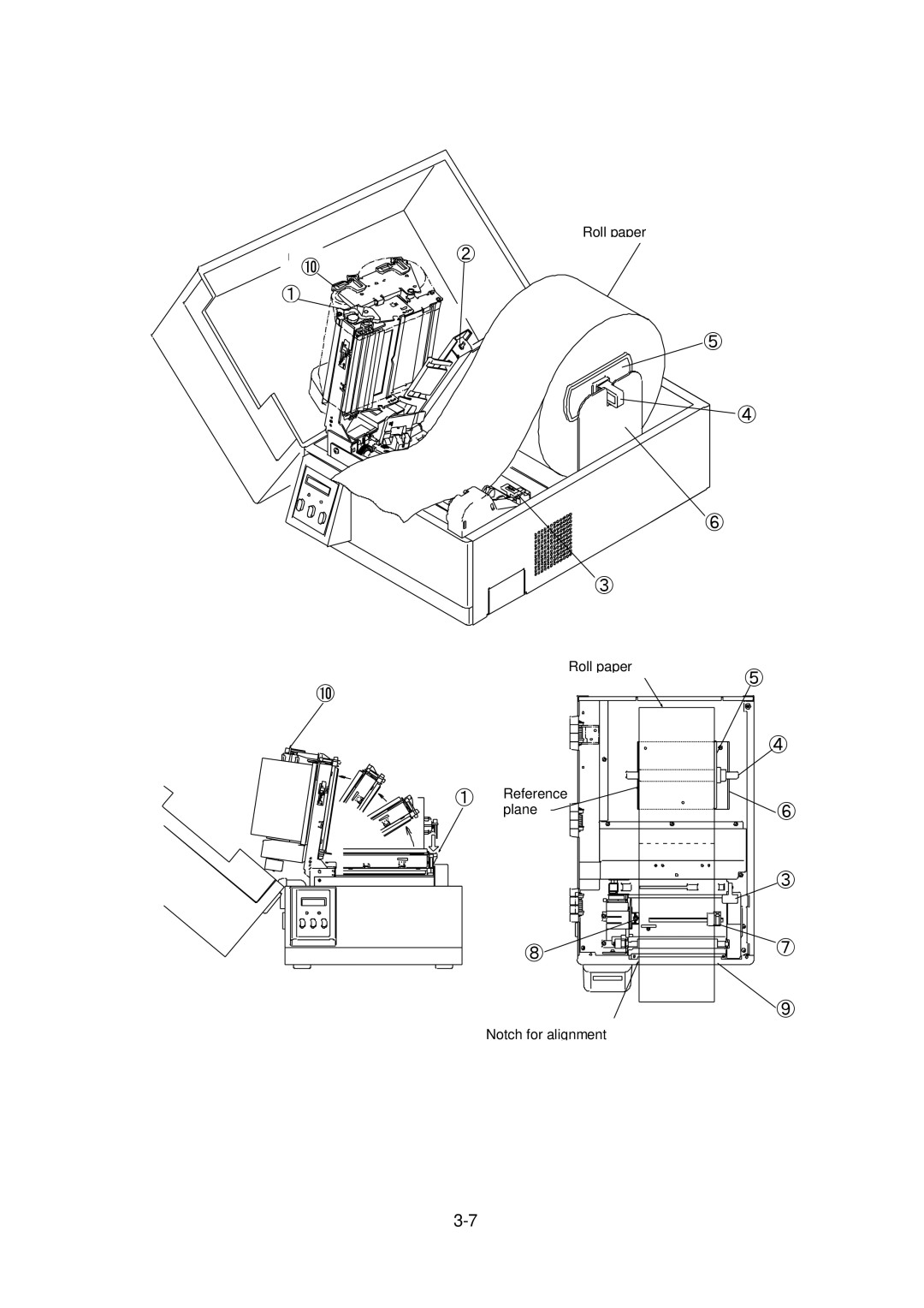 Citizen Systems CLP-6401 user manual Roll paper 