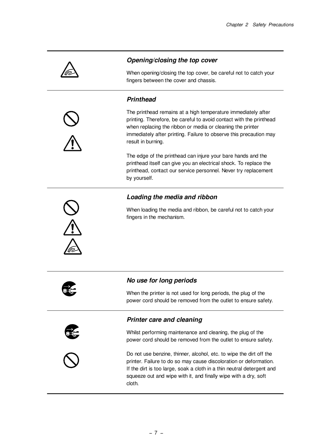 Citizen Systems CLP-8301 user manual Loading the media and ribbon 