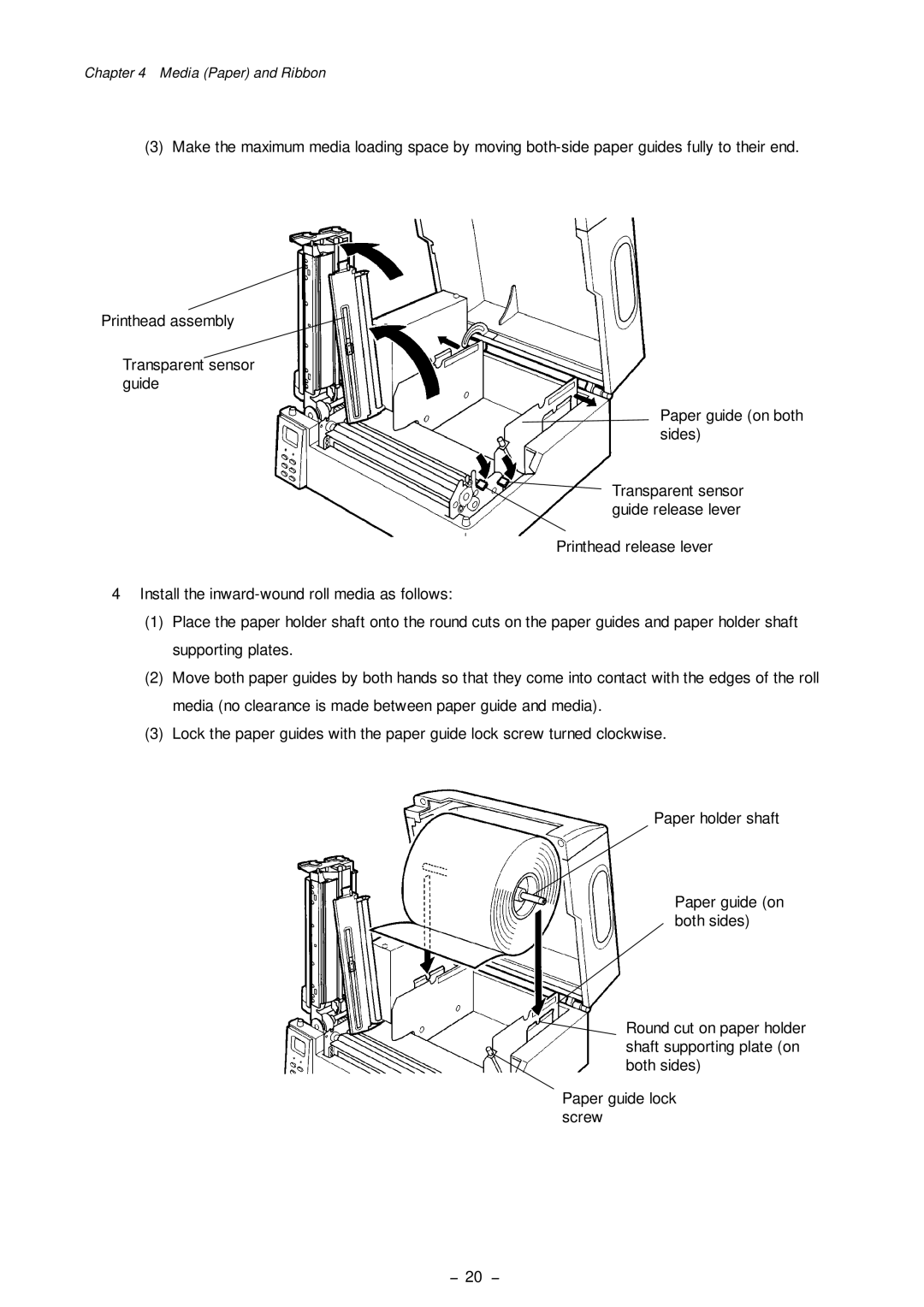 Citizen Systems CLP-8301 user manual Media Paper and Ribbon 