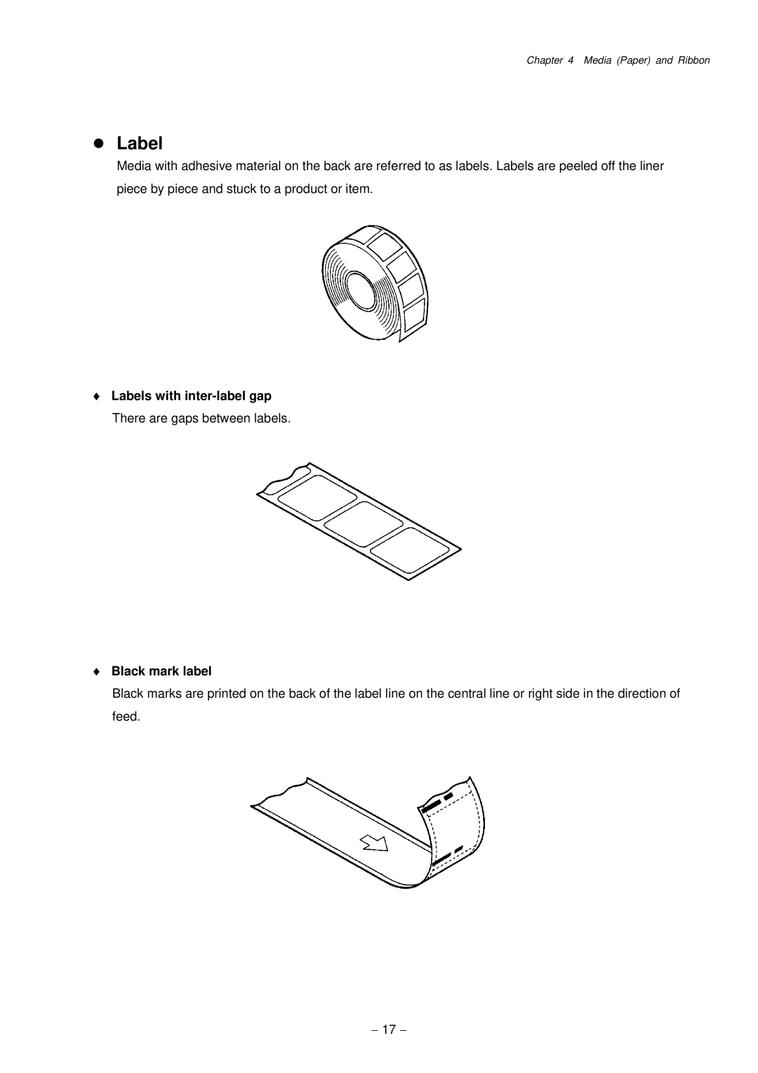 Citizen Systems CLP-9001, CLP-9301 user manual Label 