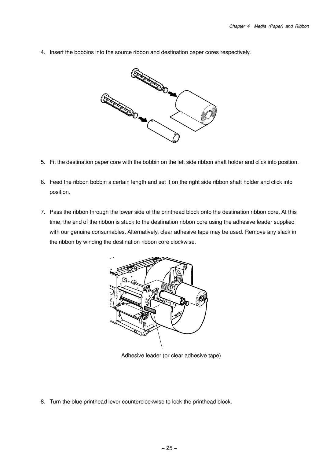 Citizen Systems CLP-9001, CLP-9301 user manual 25 