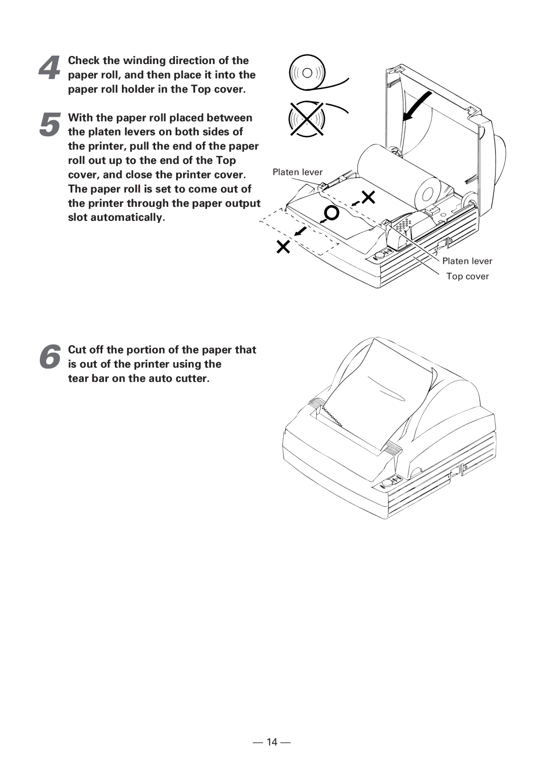 Citizen Systems iDP3240 user manual Cover, and close the printer cover 