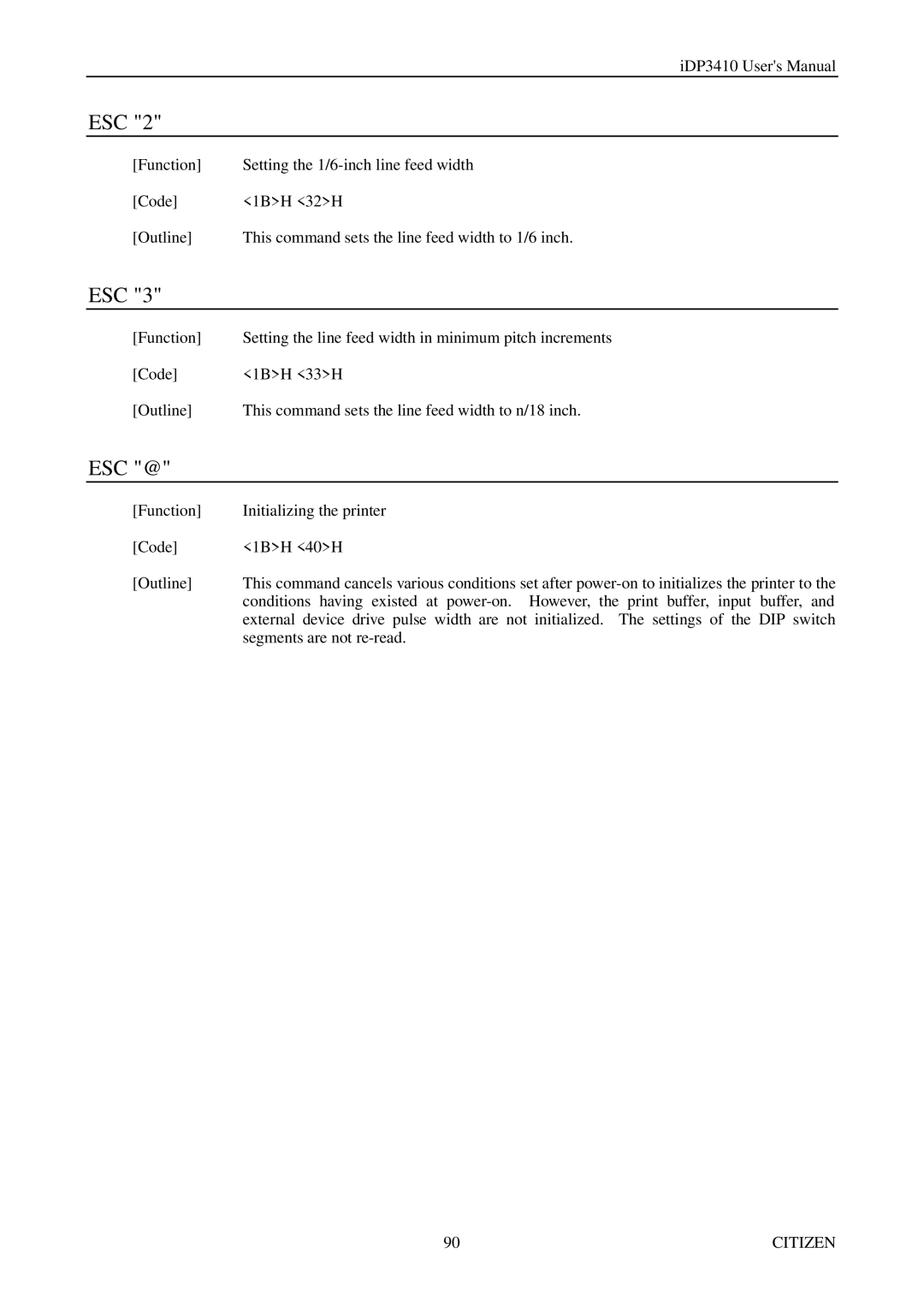 Citizen Systems pmn manual Segments are not re-read 