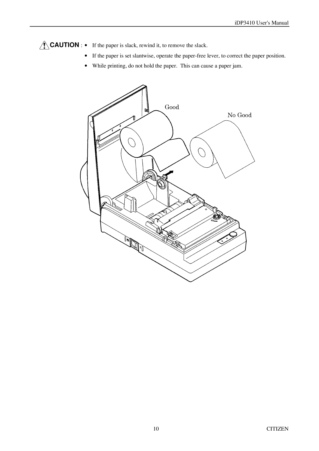 Citizen Systems pmn manual Citizen 