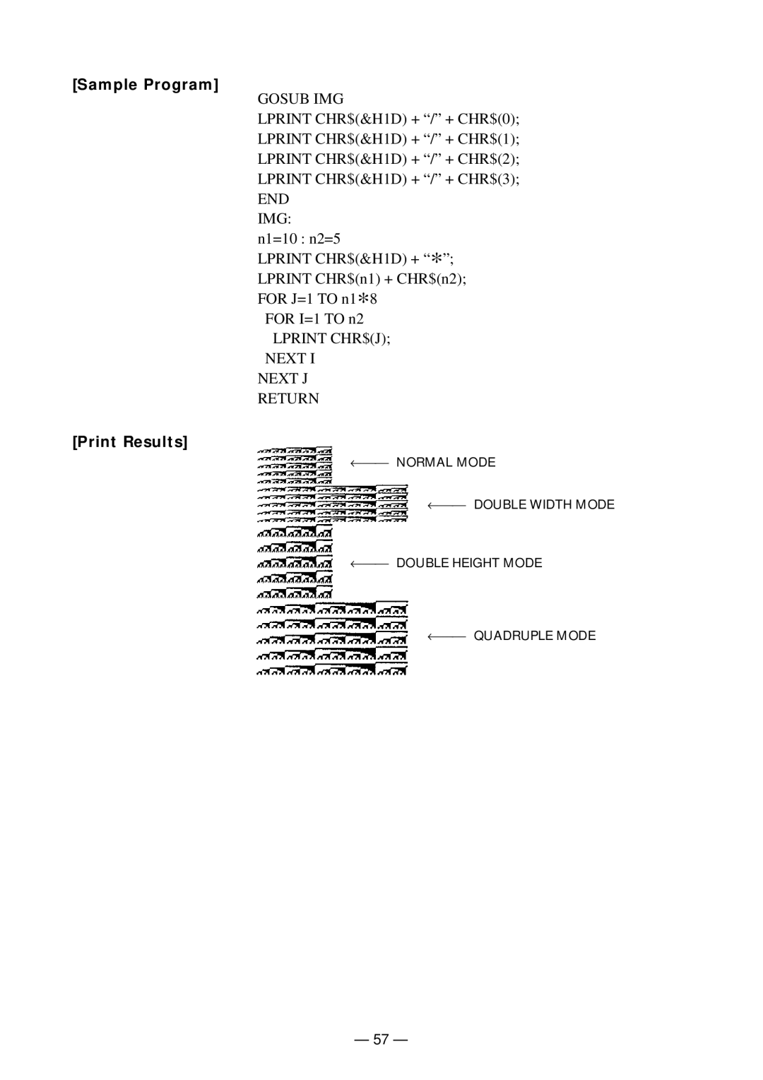 Citizen Systems PPU-231II manual Next I Next J Return 