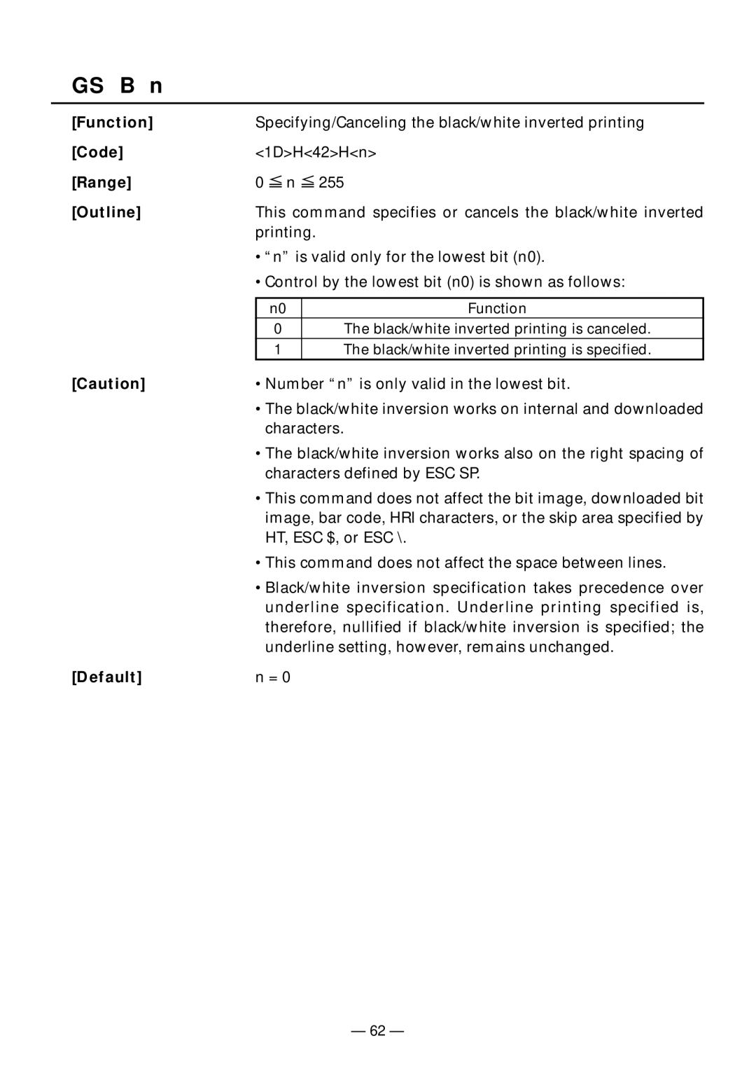 Citizen Systems PPU-231II manual GS B n 