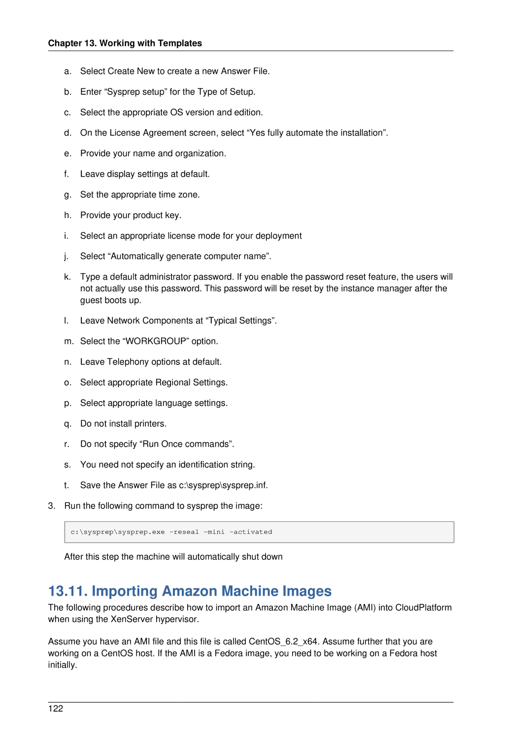 Citrix Systems 4.2 manual Importing Amazon Machine Images 