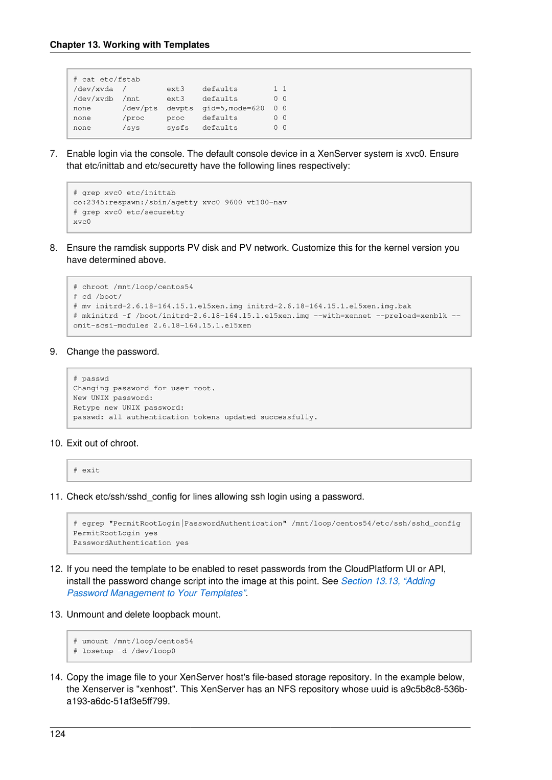 Citrix Systems 4.2 manual Exit out of chroot 