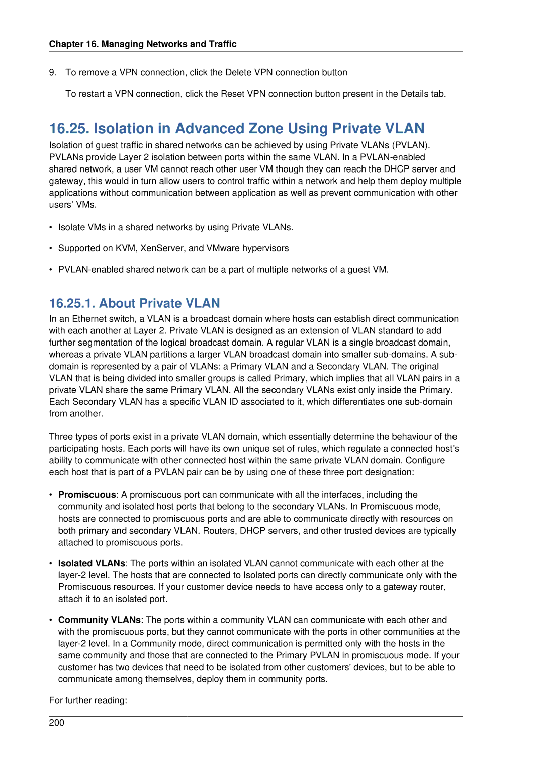 Citrix Systems 4.2 manual Isolation in Advanced Zone Using Private Vlan, About Private Vlan 