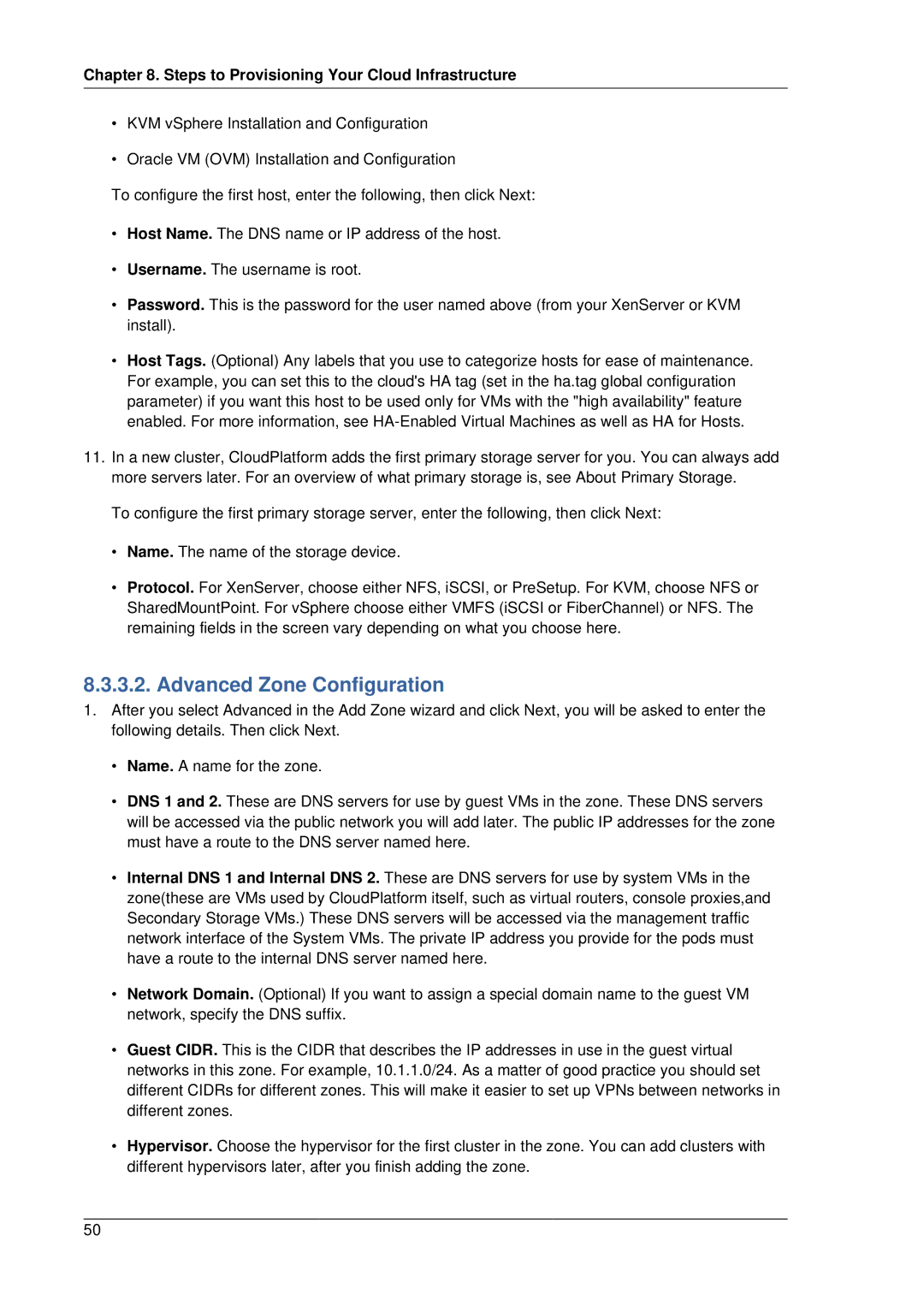 Citrix Systems 4.2 manual Advanced Zone Configuration 