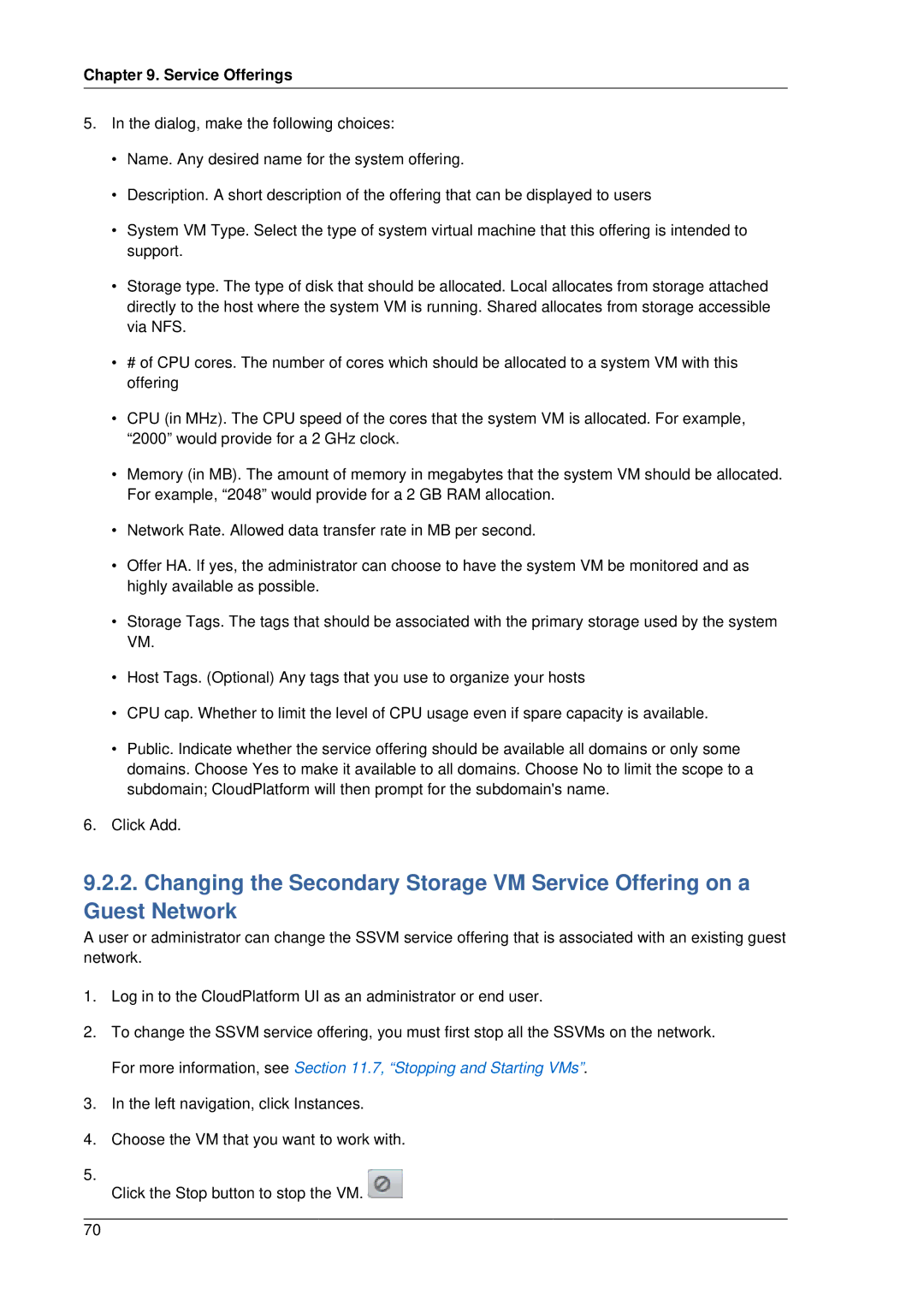 Citrix Systems 4.2 manual For more information, see .7, Stopping and Starting VMs 