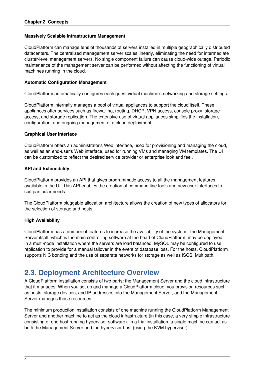 Citrix Systems 4.2 manual Deployment Architecture Overview 