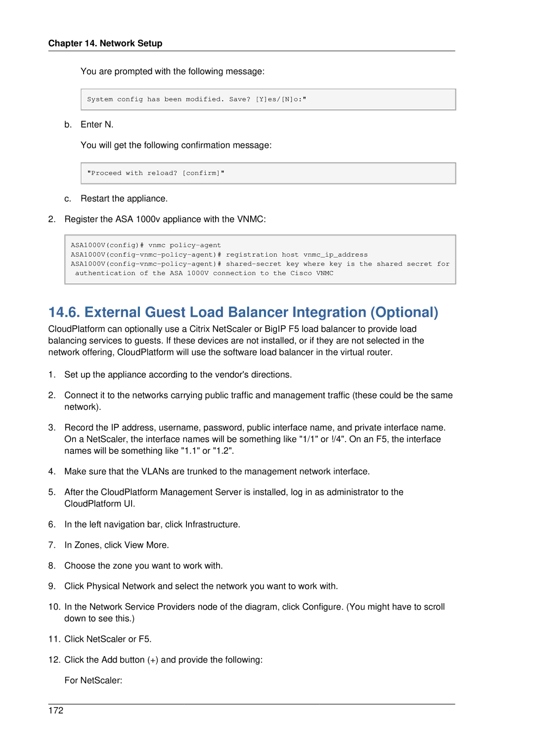 Citrix Systems 4.2 manual External Guest Load Balancer Integration Optional 