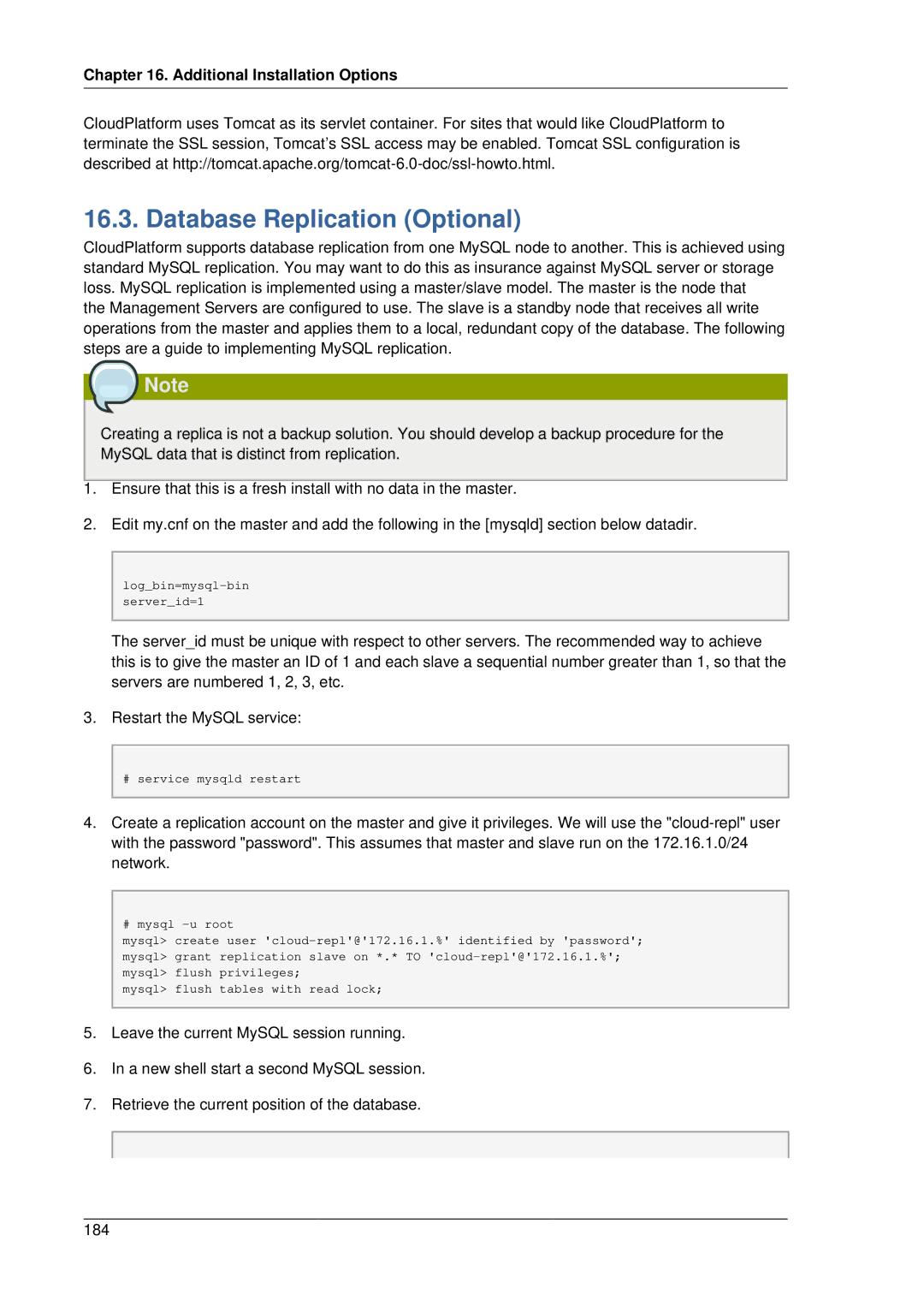 Citrix Systems 4.2 manual Database Replication Optional, Additional Installation Options 