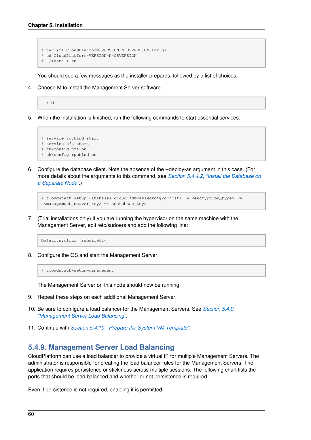 Citrix Systems 4.2 manual Management Server Load Balancing 