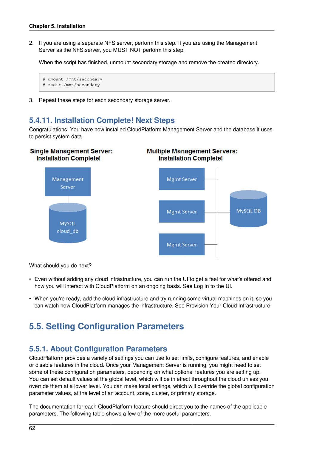 Citrix Systems 4.2 Setting Configuration Parameters, Installation Complete! Next Steps, About Configuration Parameters 