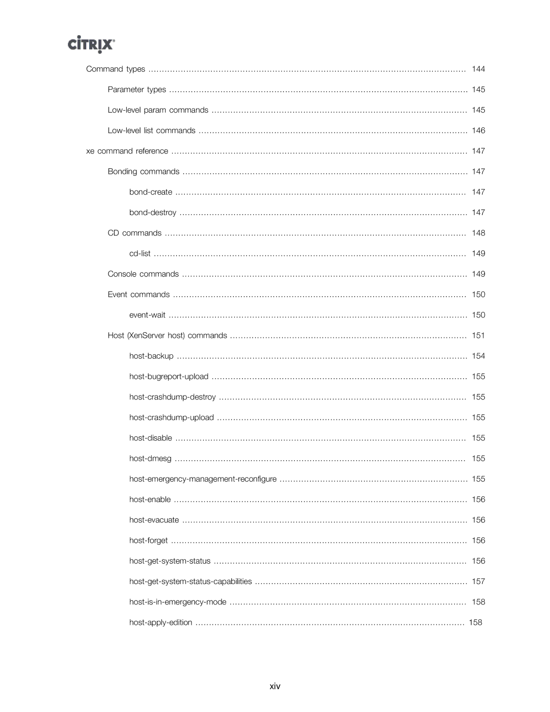 Citrix Systems 5.6 manual Xiv 