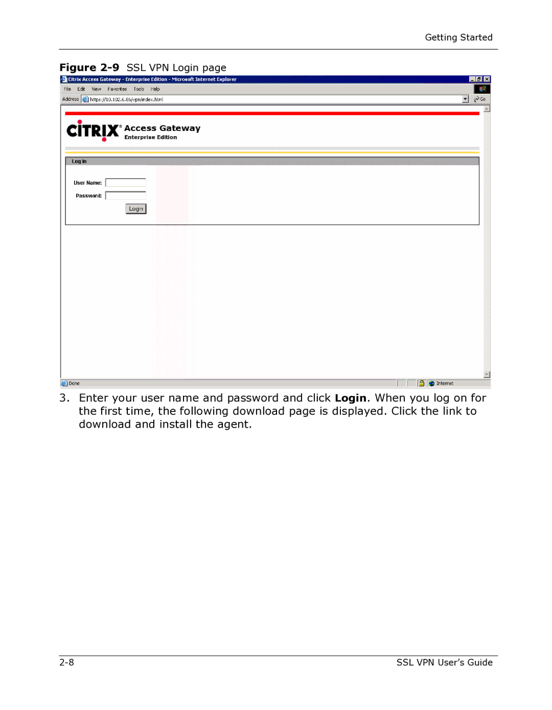 Citrix Systems 9000 Series manual 9SSL VPN Login 