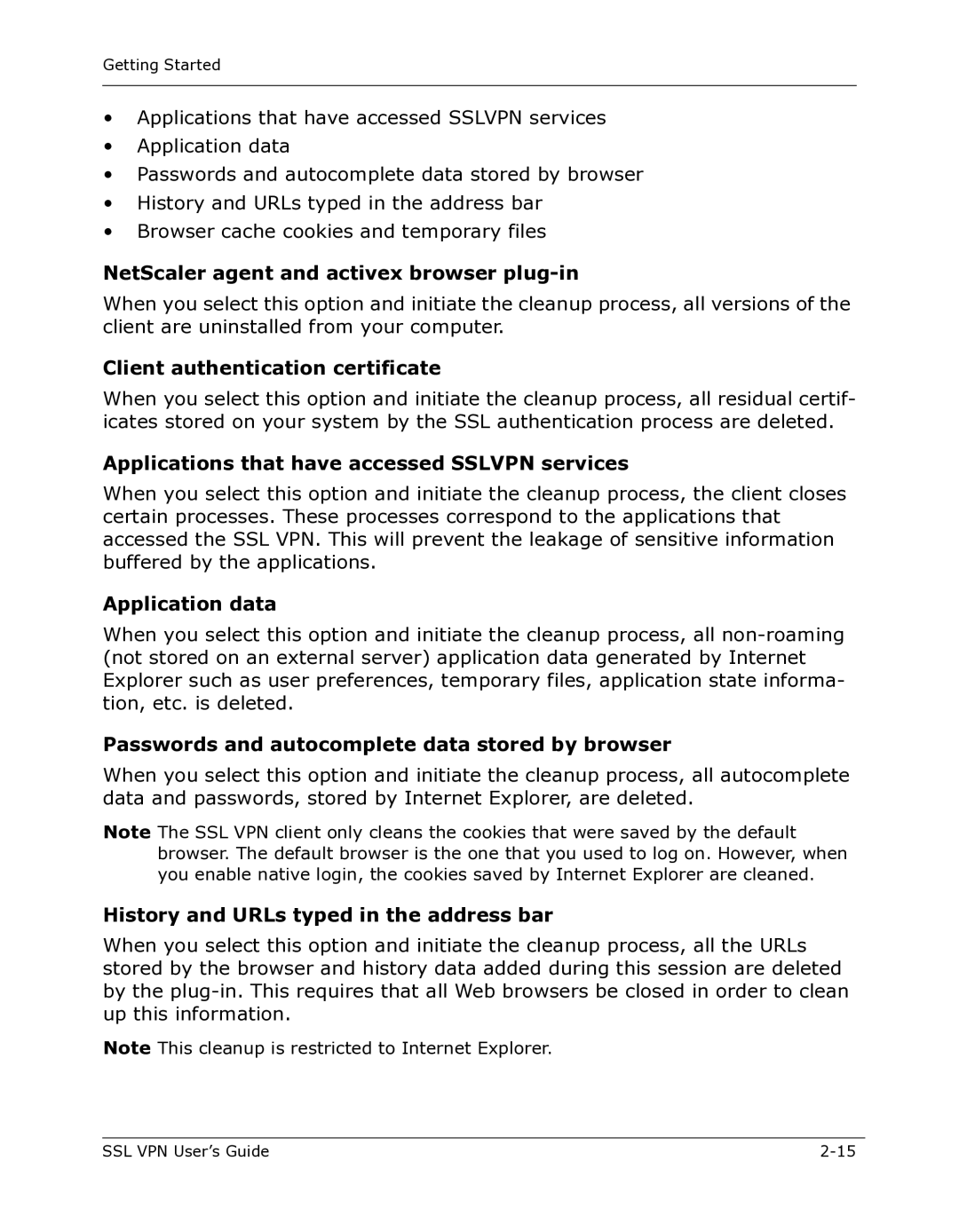 Citrix Systems 9000 Series manual NetScaler agent and activex browser plug-in, Client authentication certificate 