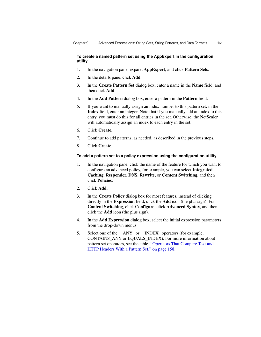 Citrix Systems 9.2 manual Chapter, 161 