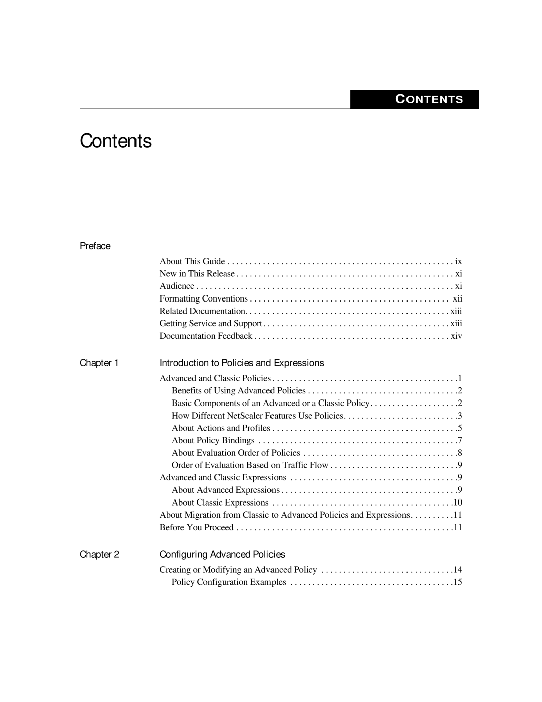 Citrix Systems 9.2 manual Contents 