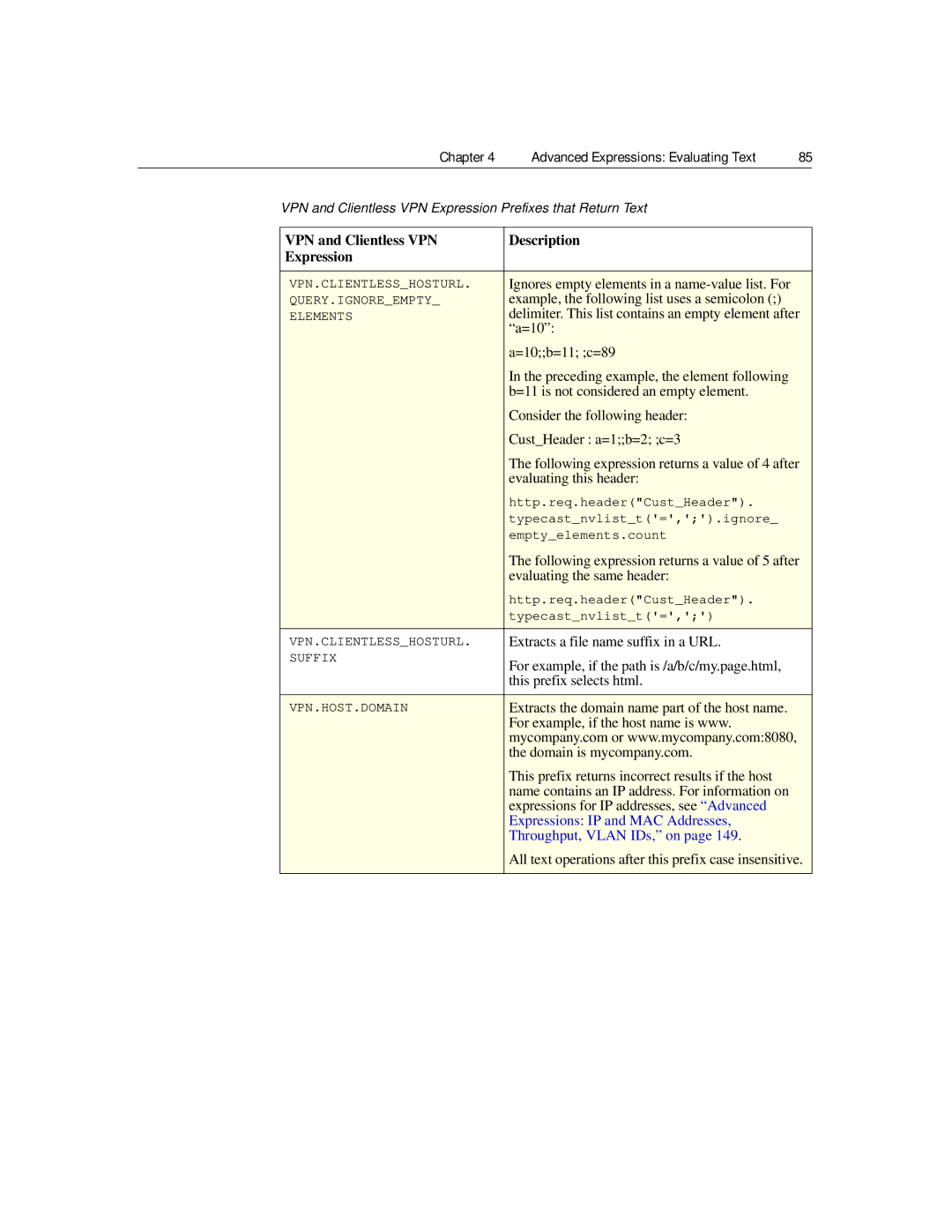 Citrix Systems 9.2 manual Example, the following list uses a semicolon, Preceding example, the element following 