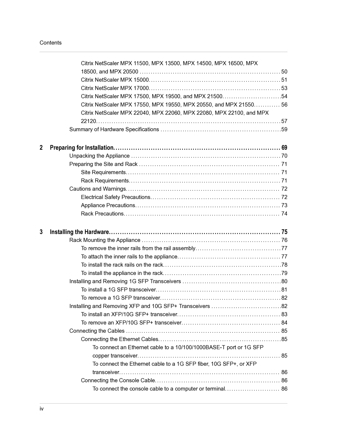 Citrix Systems 9.3 setup guide Preparing for Installation 