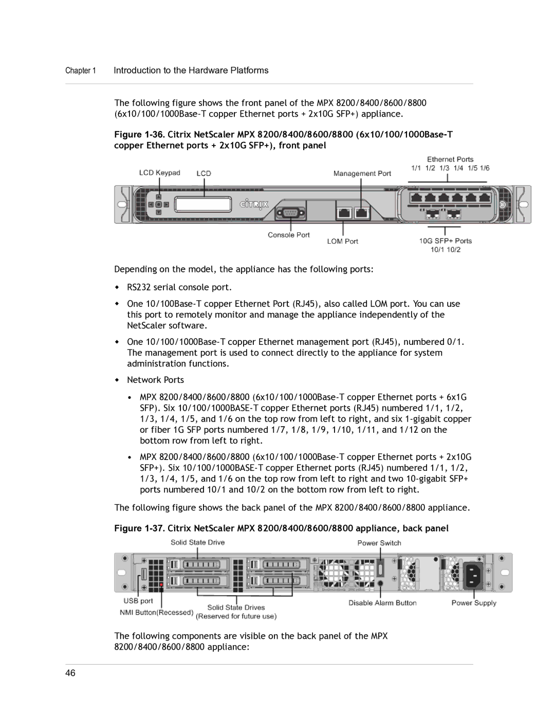 Citrix Systems 9.3 setup guide Introduction to the Hardware Platforms 